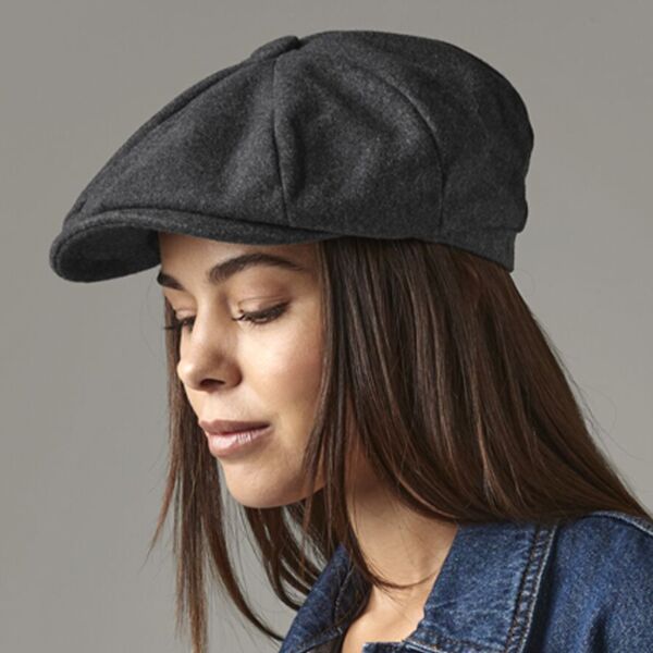 Beechfield Melton Wool Baker Boy Cap Thumbnail